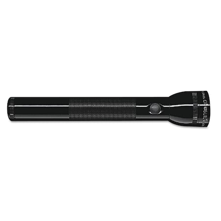 Maglite Standard Flashlight, 3 D Batteries (Sold Separately), Black S3D016